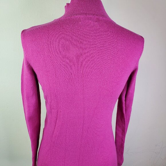 Maison Jules Juniors Pink Raspberry Mockneck Sweater XS - Picture 7 of 10